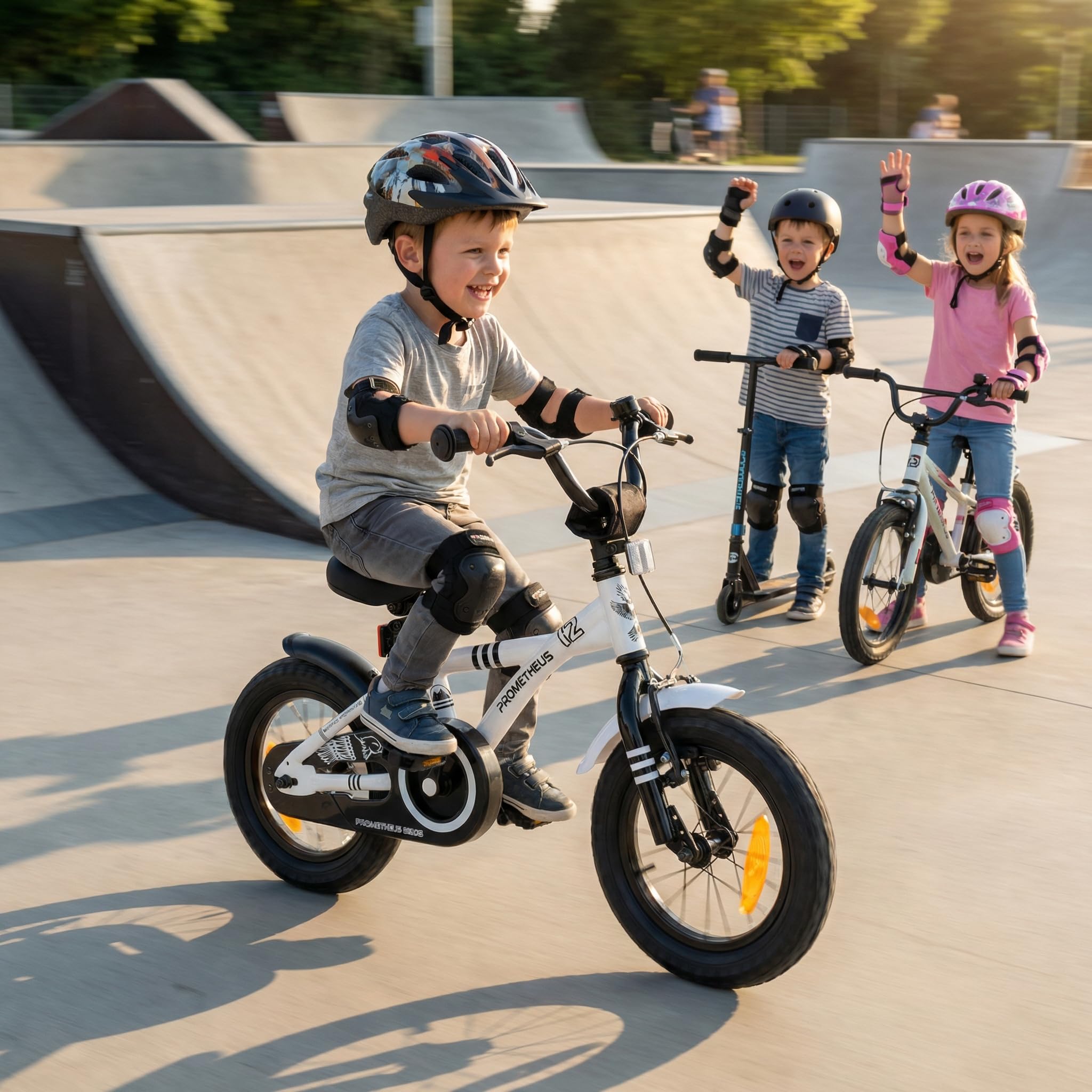 PROMETHEUS BICYCLES Kinderfahrradhelm »Fahrradhelm für Kinder«, Drehring kaufen