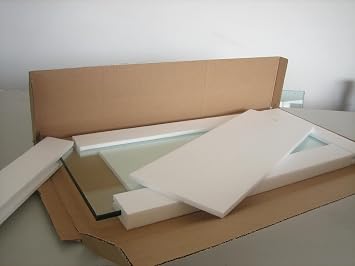 8 x 36 x 3/8 Tempered Glass