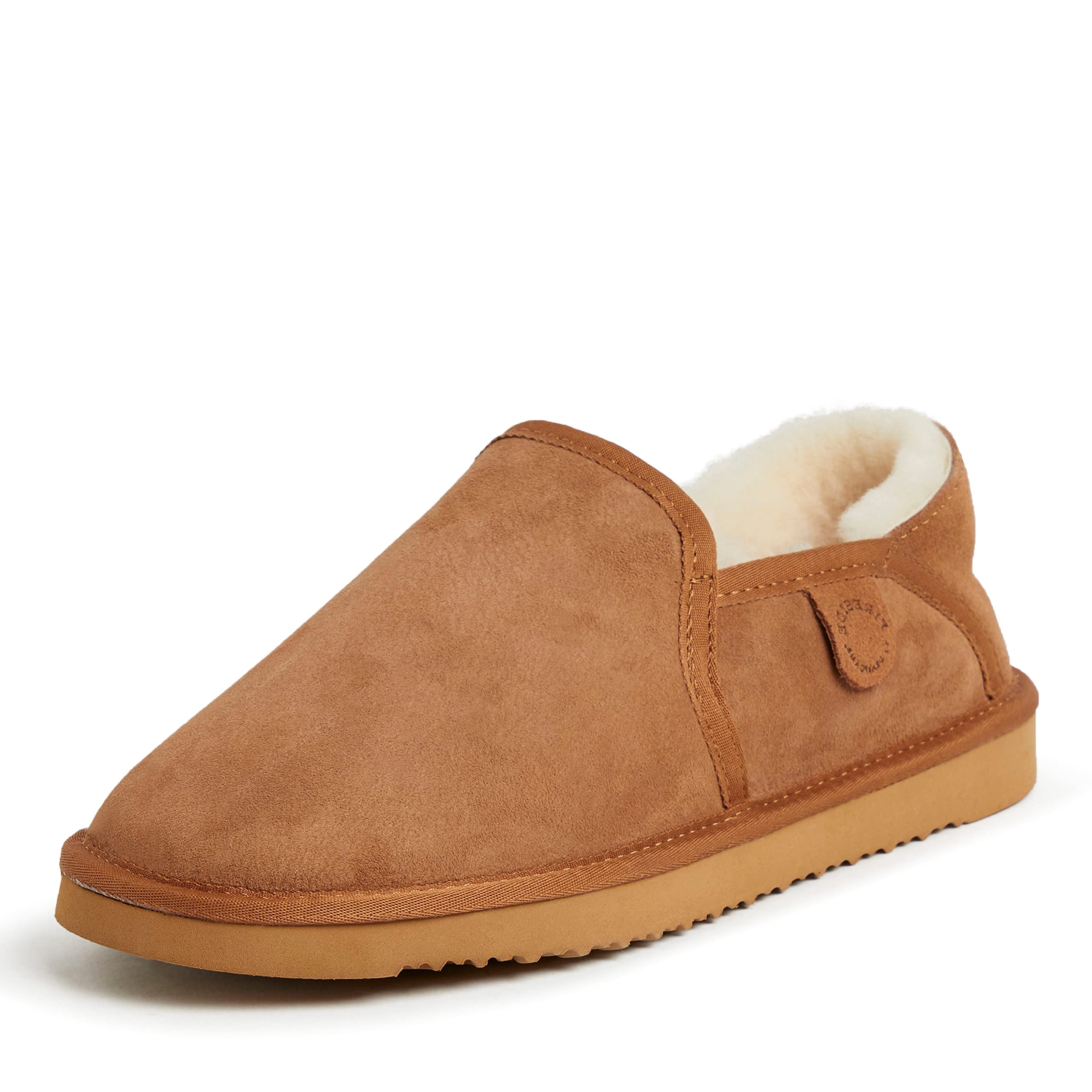 Fireside by DearfoamsMen's Hobart Shearling Closed Back Slipper