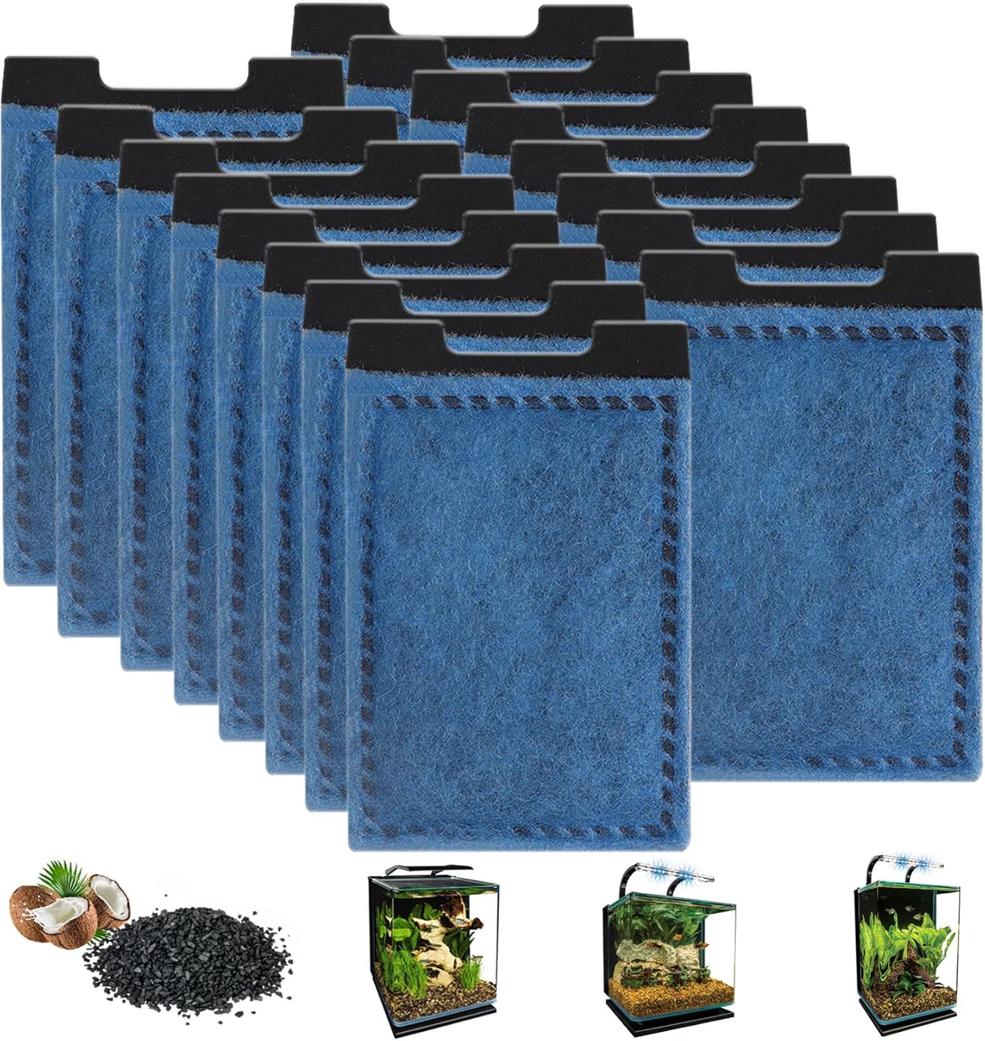 Umlecoa 8/16/32 Pack RiteSize Z Filter Cartridges for Marineland