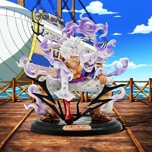 Miniatura 7 de ENYUTN Luffy Figura Gear 5 Luffy Figura JD Luffy Figura de acción Figura de acción Anime Estatua Colección Modelo de Juguete Regalo de 7.87 pulgadas