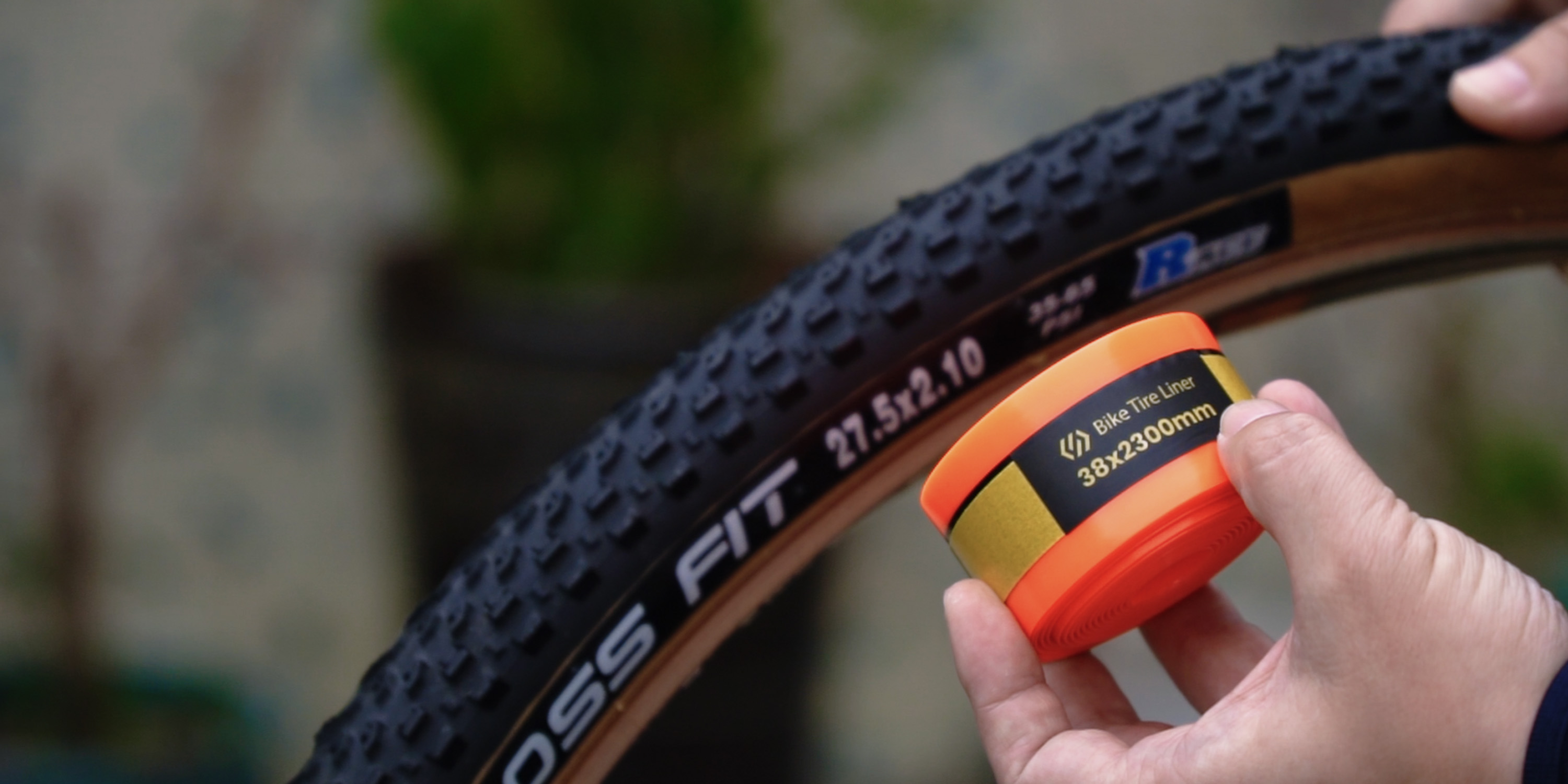 2 Fodere Antiforatura Per Pneumatici Bici, TPU, Larghezza 38mm, Lunghezza 2,3m, Per Ruote 12-29 Pollici - 3