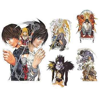 3点セット 夜神月 L 弥海砂 デスノート 原画 展 アクリル