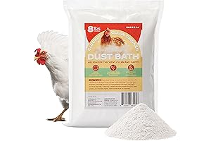 8lb XL Chicken Dust Bath, Essential for Poultry Hygiene and Well-being