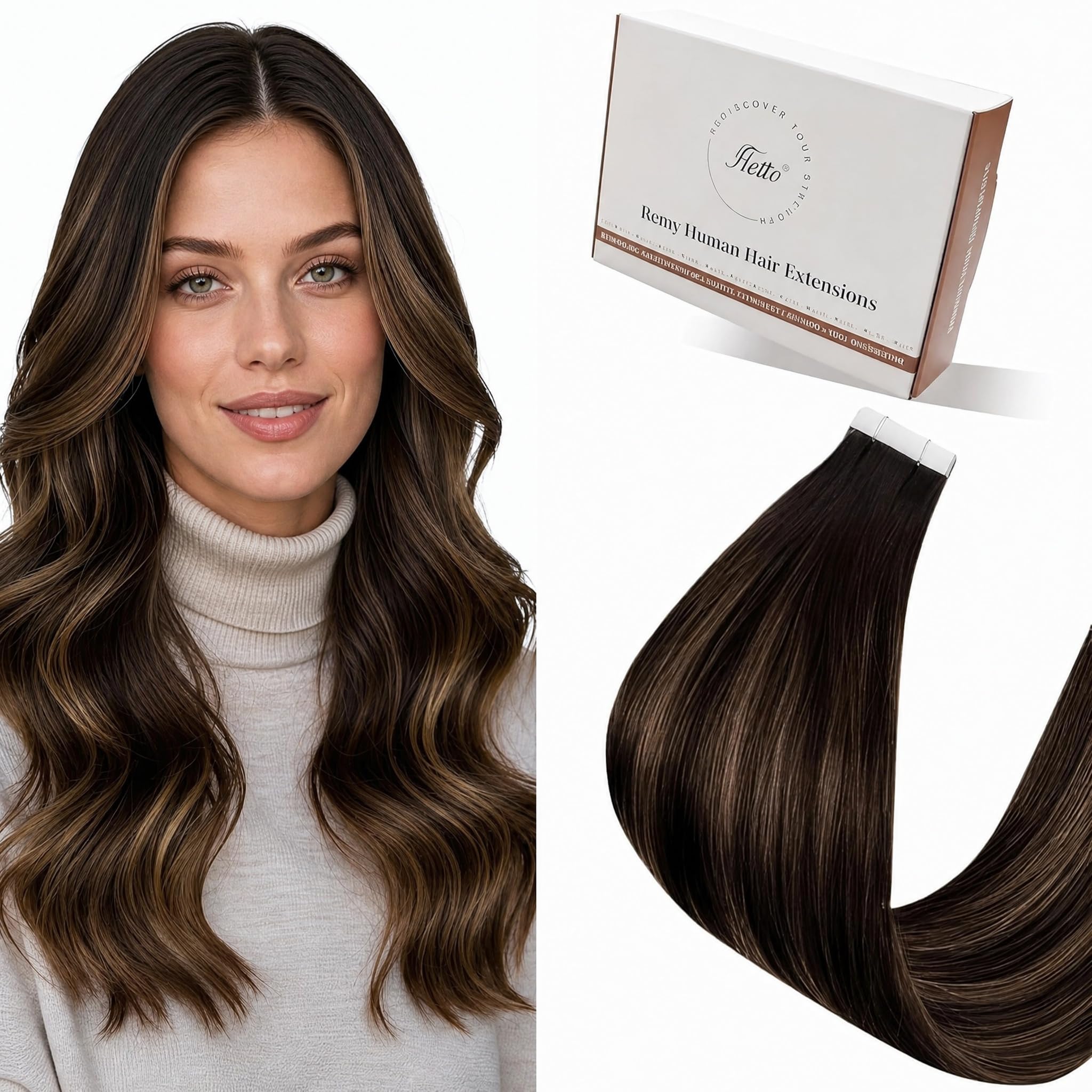 Hetto Echthaar Extensions Remy
