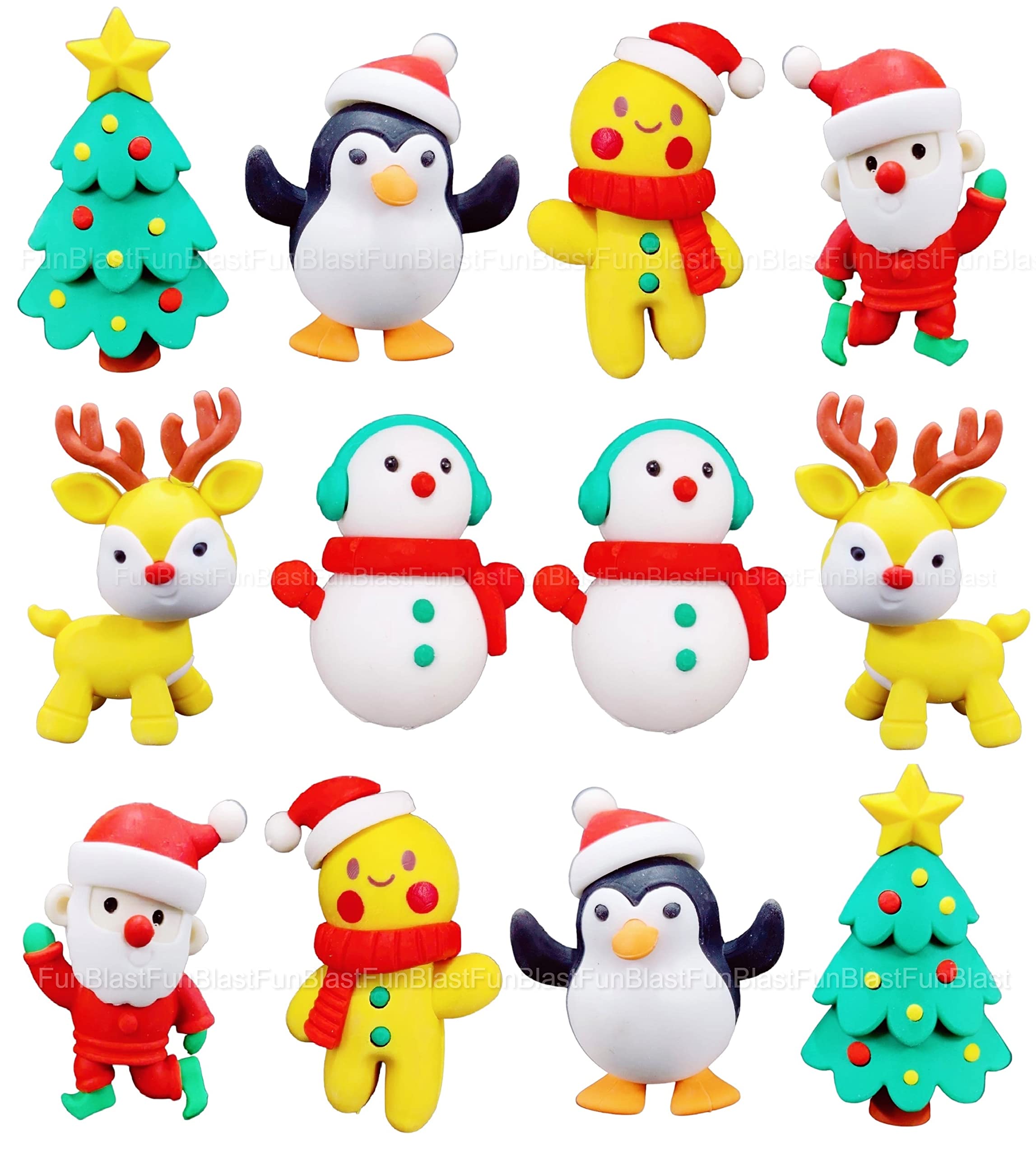 FunBlast Merry Christmas Erasers – Santa Erasers Stationery Gift for Kids, Kawaii Erasers for Kids, Christmas Gifts, Eraser for Children School Kids, Return Gifts for Kids (12) (B0BM4PMJCF) Amazon Price History, Amazon Price Tracker