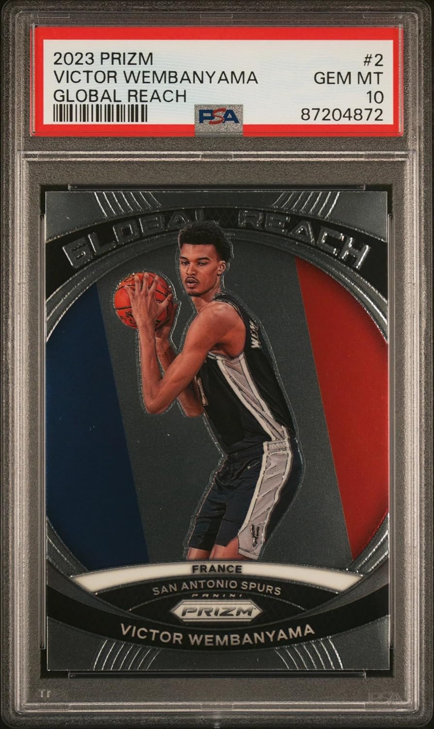 Graded 2023 Panini Prizm Victor Wembanyama #2 Global Germany | Ubuy