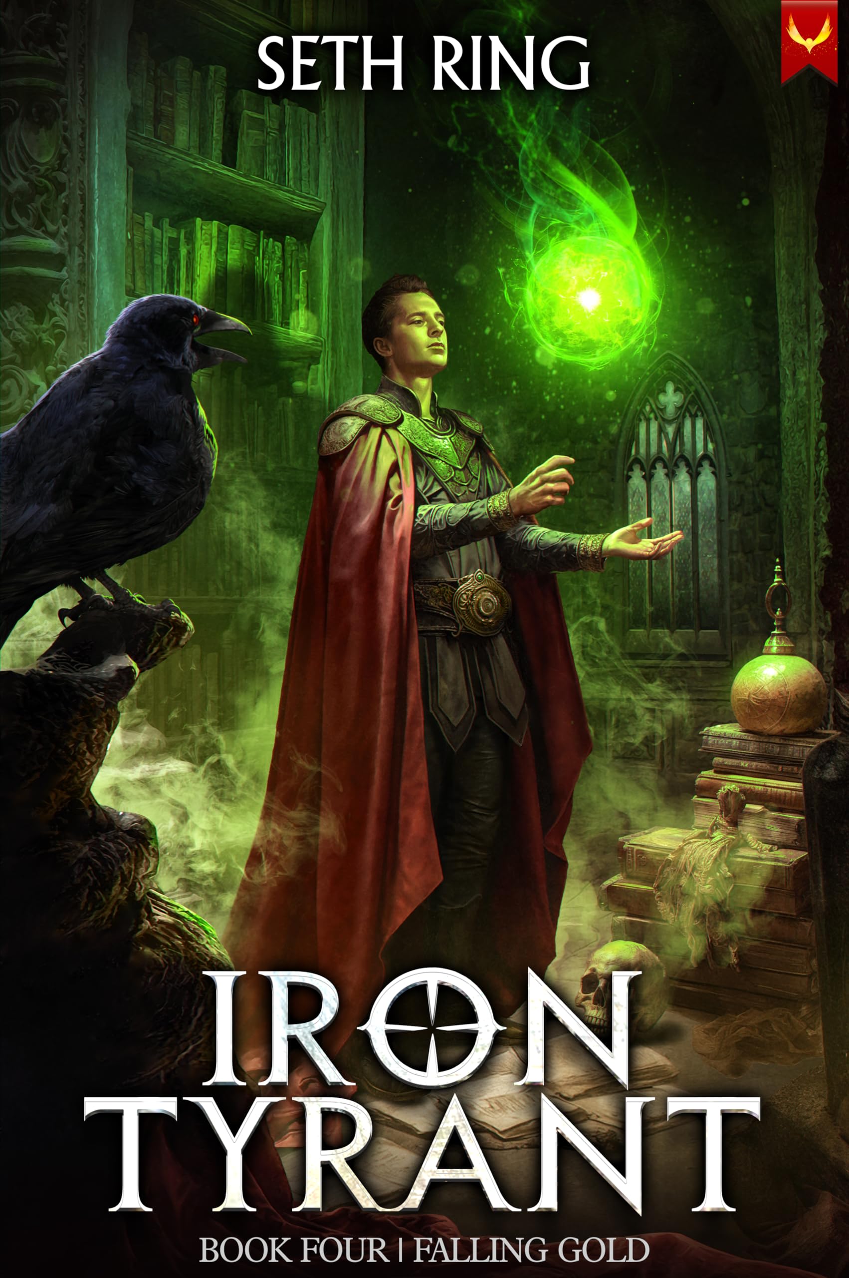 Falling Gold: A Fantasy LitRPG Adventure (Iron Tyrant Book 4)