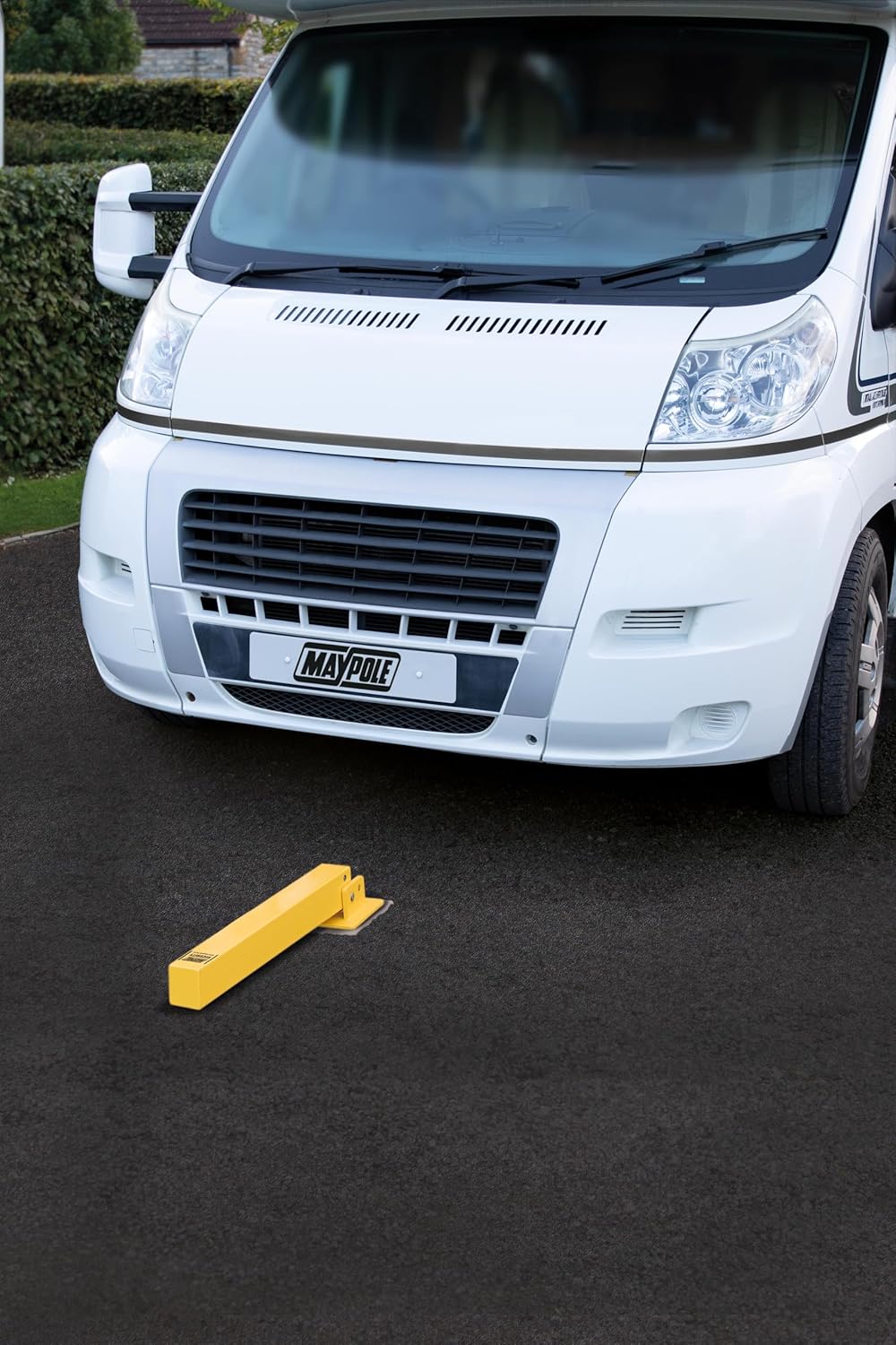Maypole Heavy Duty Foldable Security Post Driveways, Carports, Garages Bolt Fixed Type