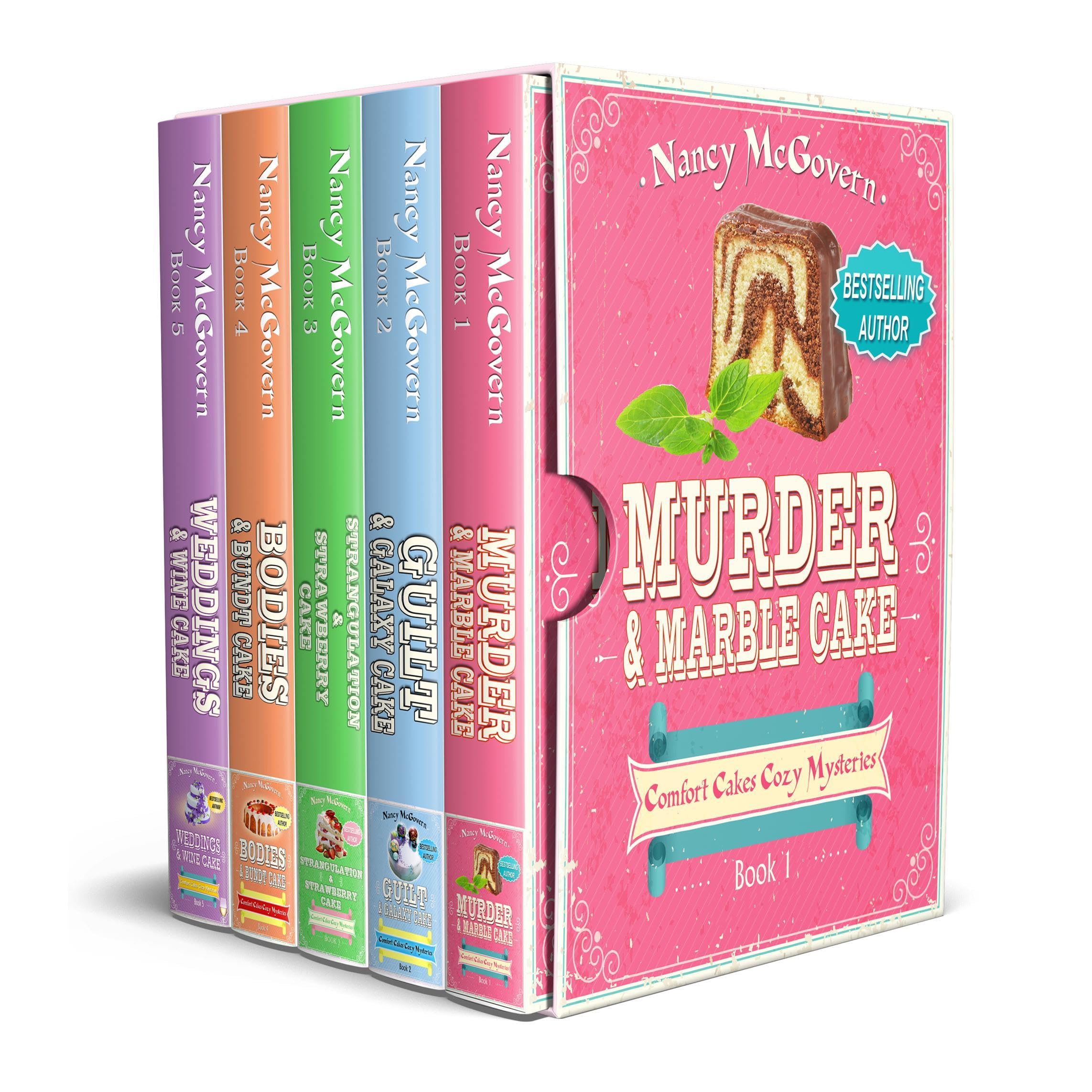 Comfort Cakes Cozy Mysteries, The Complete Series