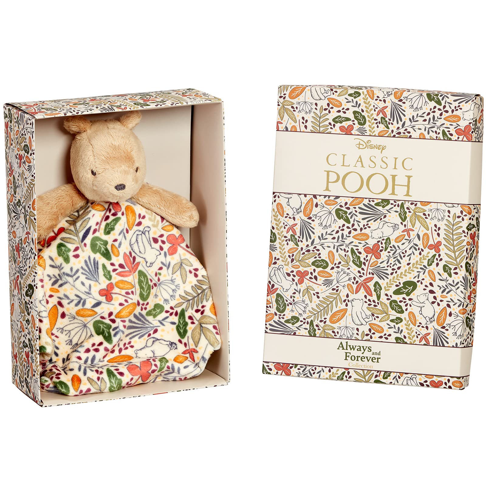 Rainbow Designs Coperta ufficiale Winnie the Pooh – Always And Forever Comfort coperta morbida per neonati e bambini, 29 cm