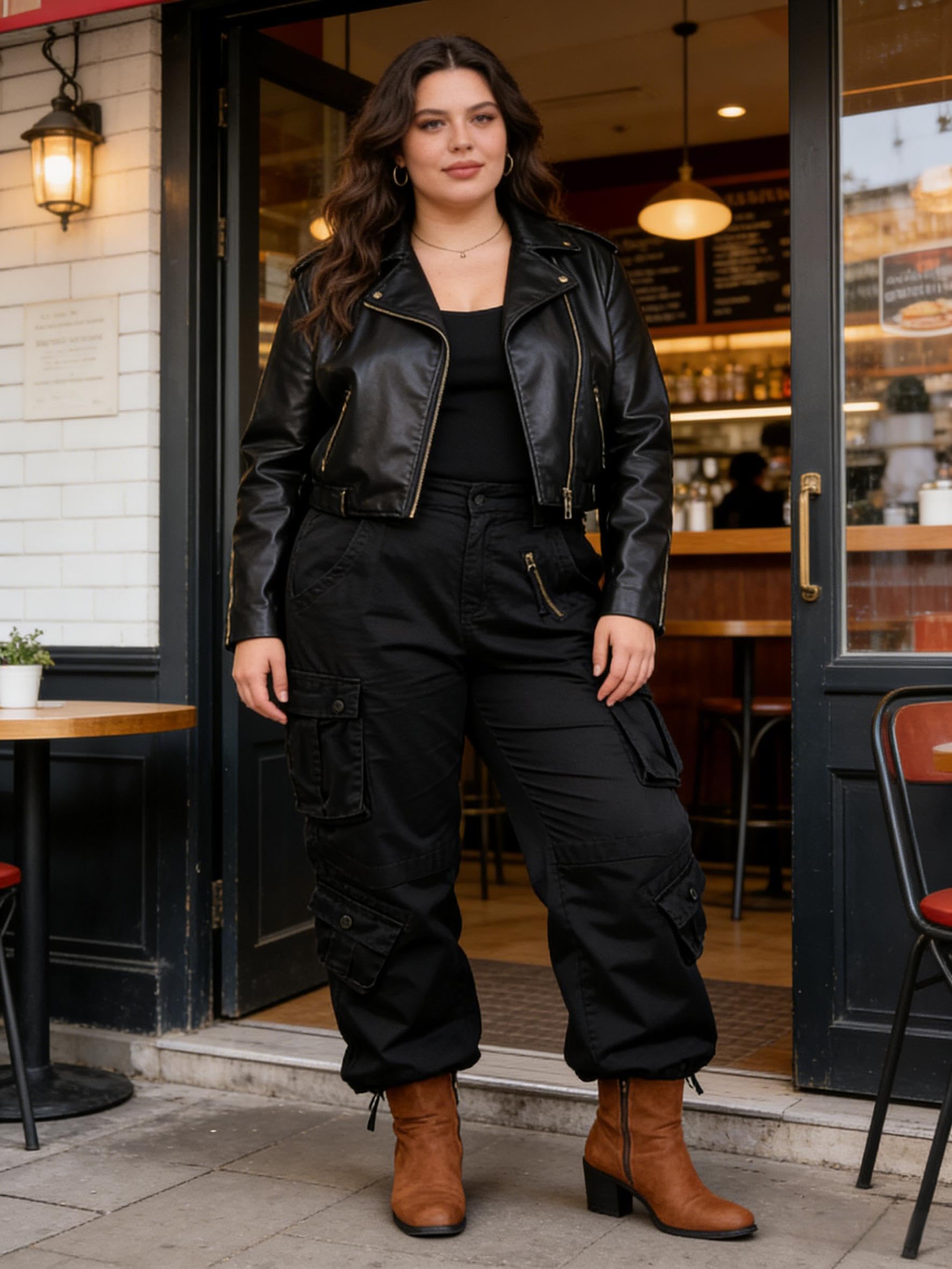 Women's Cargo Pants Quick Dry Casual Military Army Camo Combat Work Casual Pants with Pockets