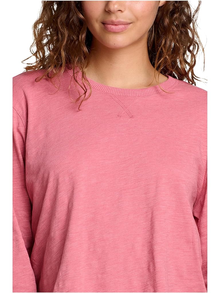 Pink Toad&Co Boundless Jersey Long Sleeve Tee