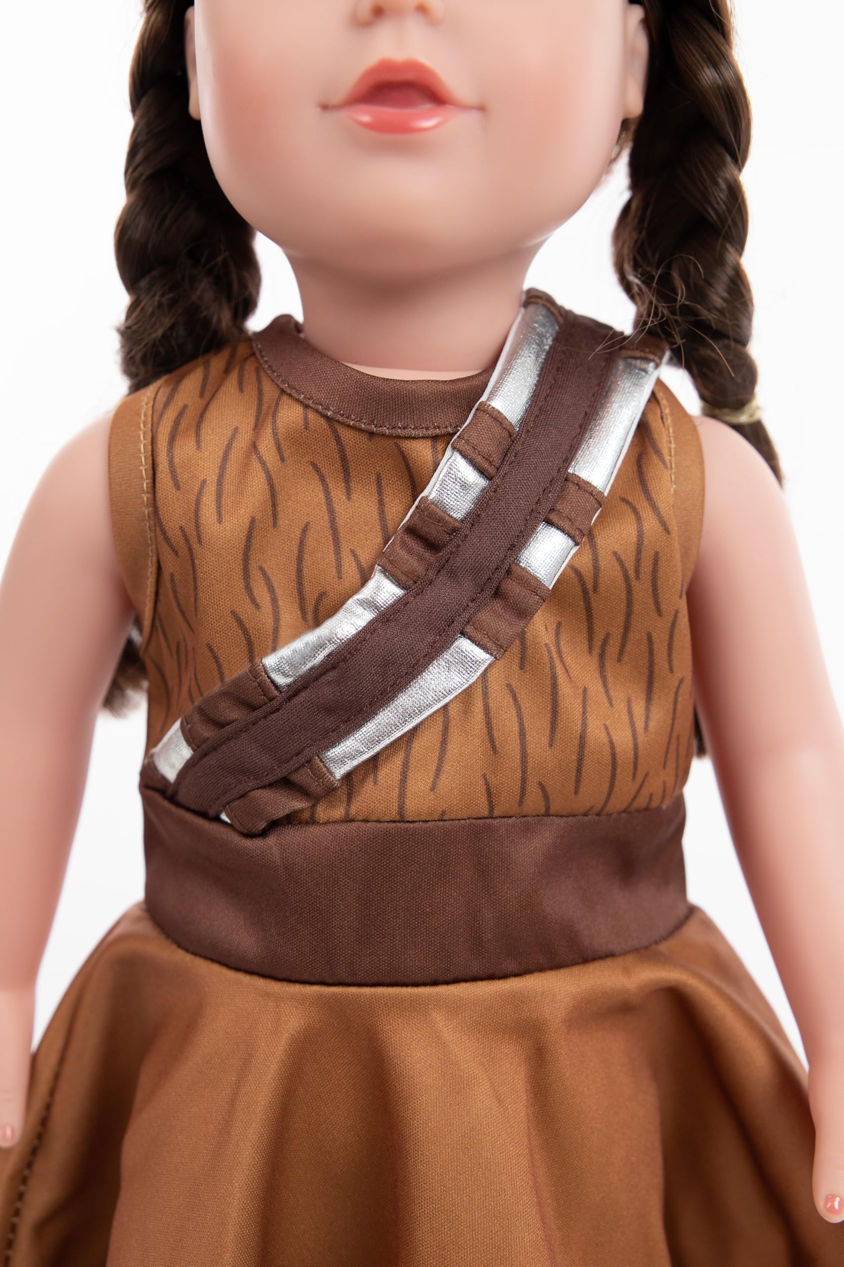 Little Adventures Twirl Princess Doll Dress - Doll Not Included - Machine Washable Child Pretend Play and Party Doll Clothes with No Glitter (Galactic Fuzzball Twirl)