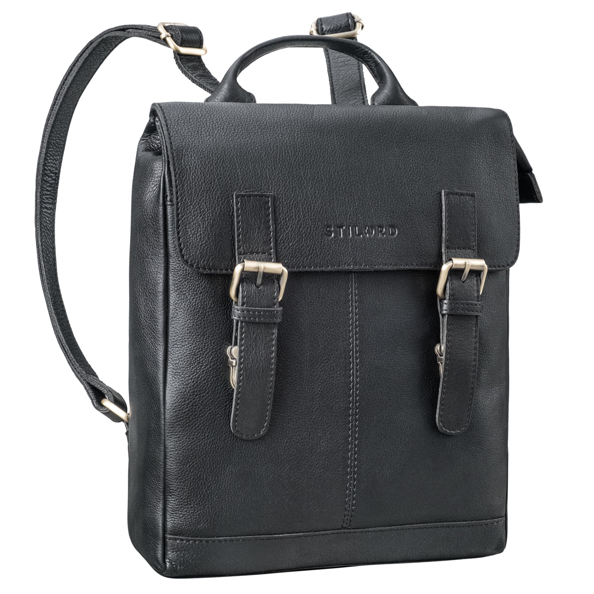 STILORD 'Nala' Kleines Vintage Leren Rugzak Dames Perfect STILORD 'Nala' Kleines Vintage Leren Rugzak Dames Perfect
