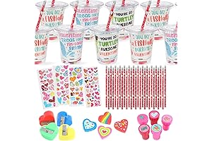 30 Valentine's Class Treats for Kids: Cards, Stationaries, and Cups