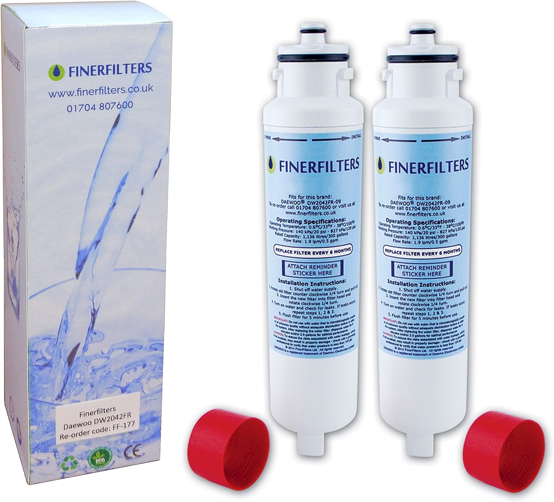 4 x Finerfilters Compatible Burco AKR109 Water Boiler Filter Amazon