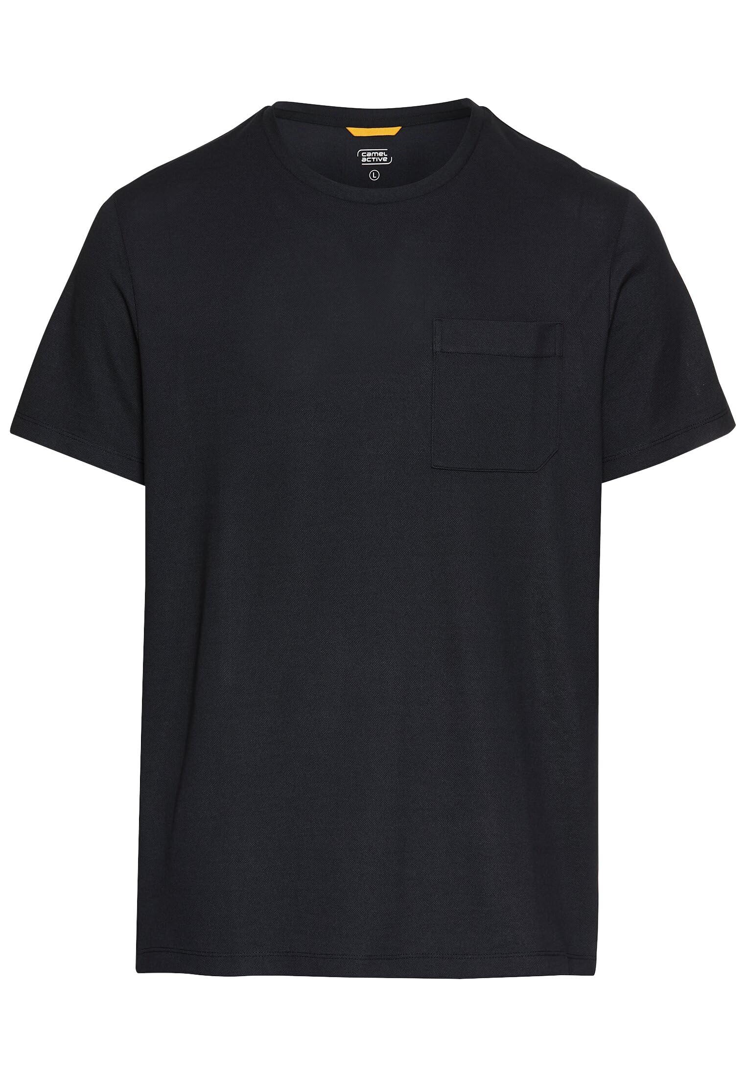 camel active Herren T-Shirt mit Brusttasche