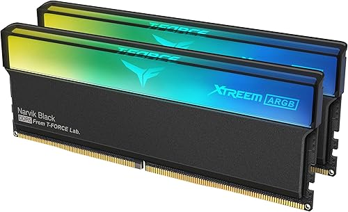 Miniatura 2 de TEAMGROUP T-Force XTREEM ARGB DDR5 Ram 32 GB (2 x 16 GB) 8000 MHz PC5-64000 CL38 Módulo de memoria de escritorio Ram para chipset serie 600 700 XMP