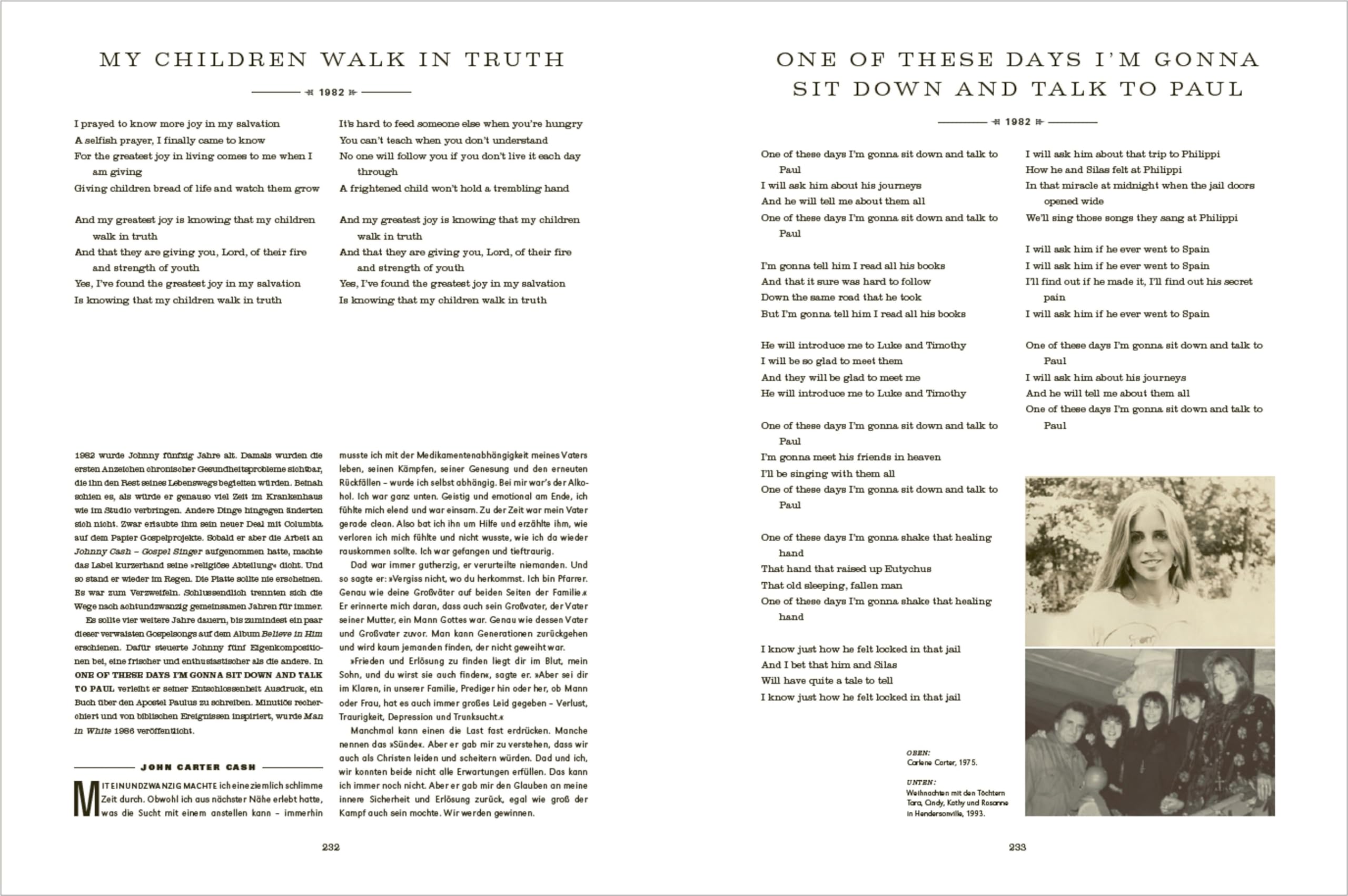 The Life in Lyrics: Sein Leben, seine Texte