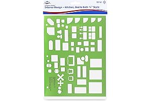 Interior Design Stencils Premium Kit | ALVIN TD7161