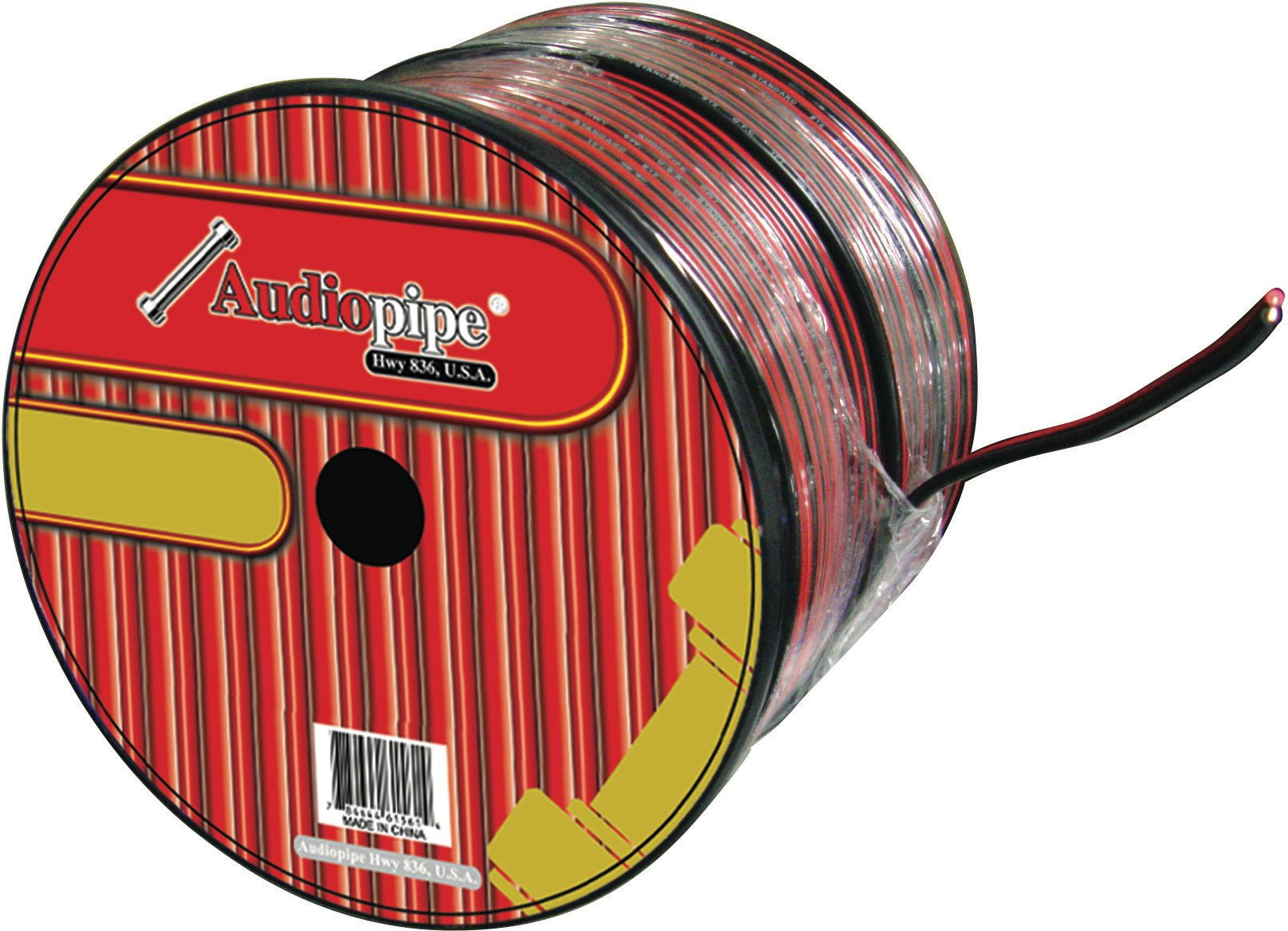 Speaker Wire Audiopipe 12Ga 500' Clear