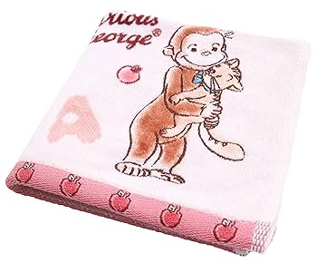 Amazon.co.jp: 丸眞 ハンドタオル おさるのジョージ ハンカチ