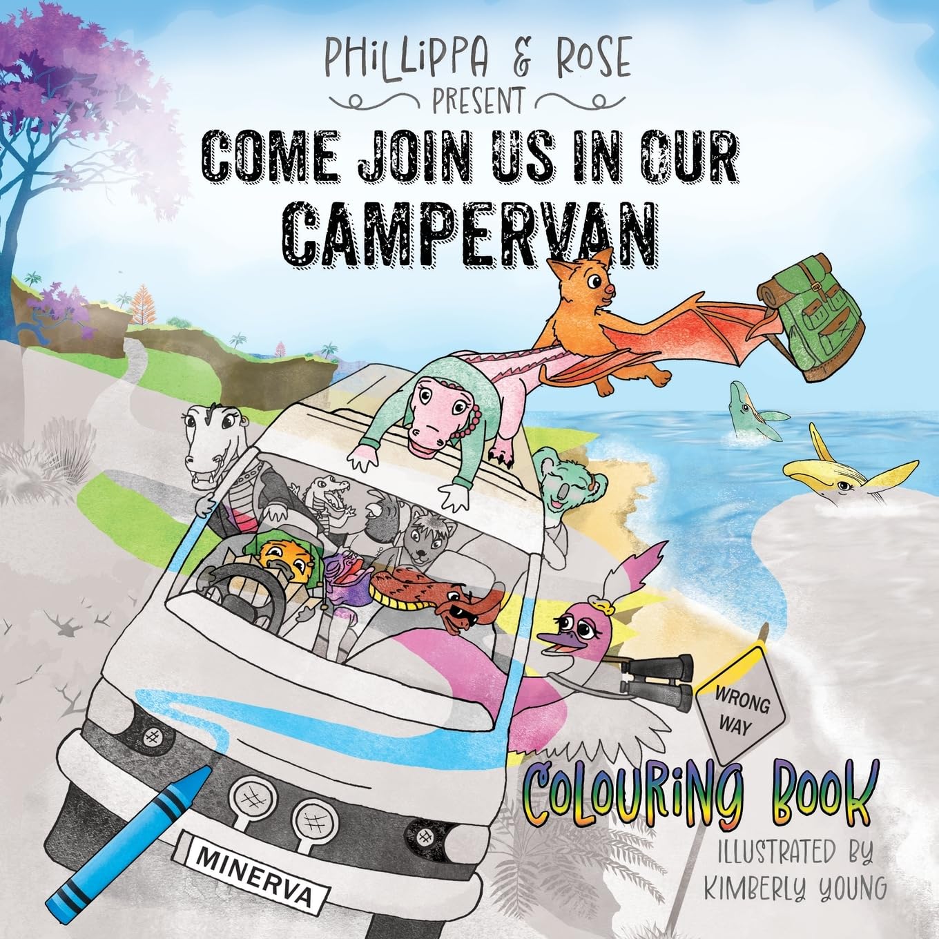 Come Join Us In Our Campervan: Colouring Edition