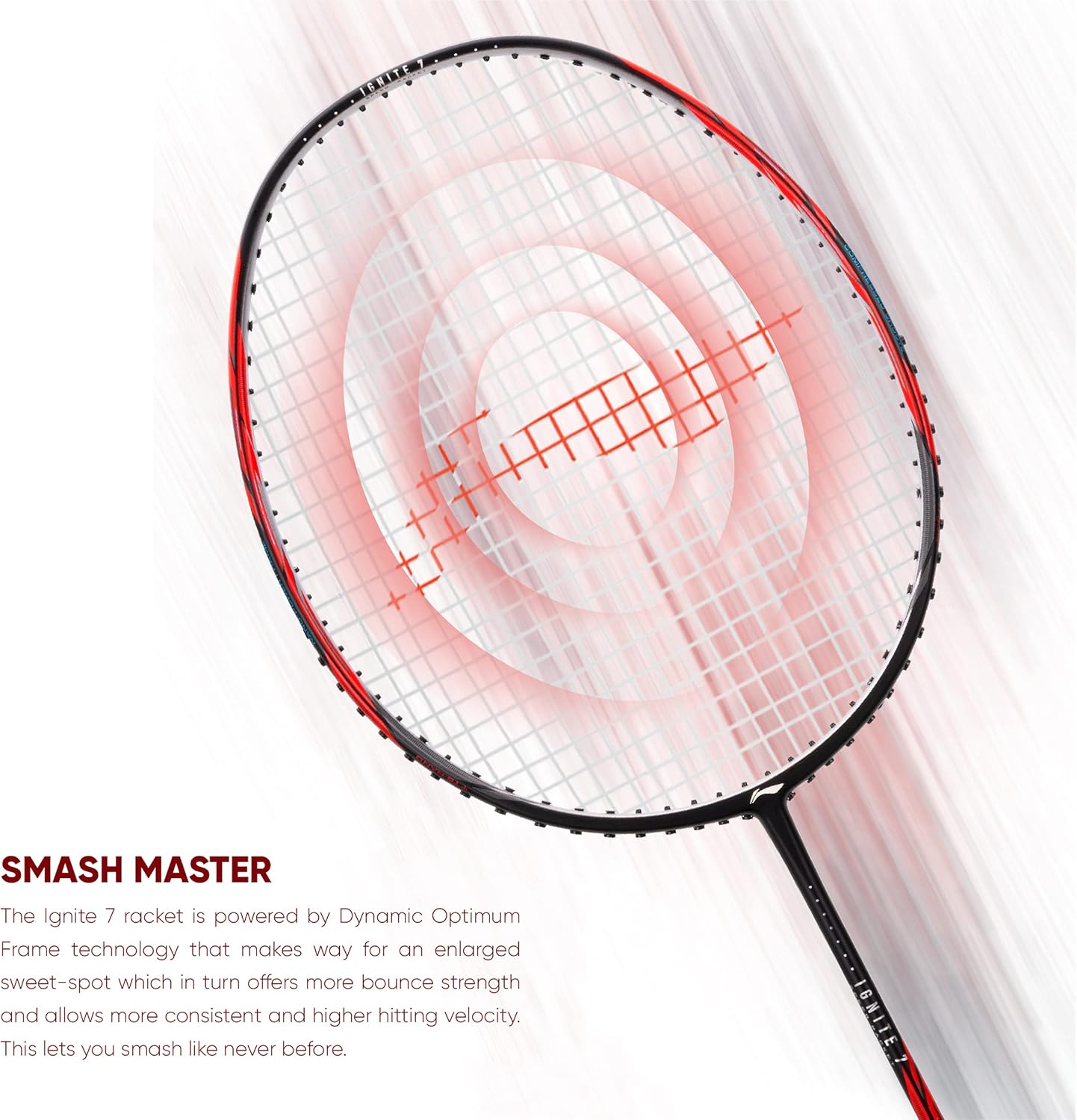 Li-Ning Ignite 7 (Speed Racket. 77 Grams)