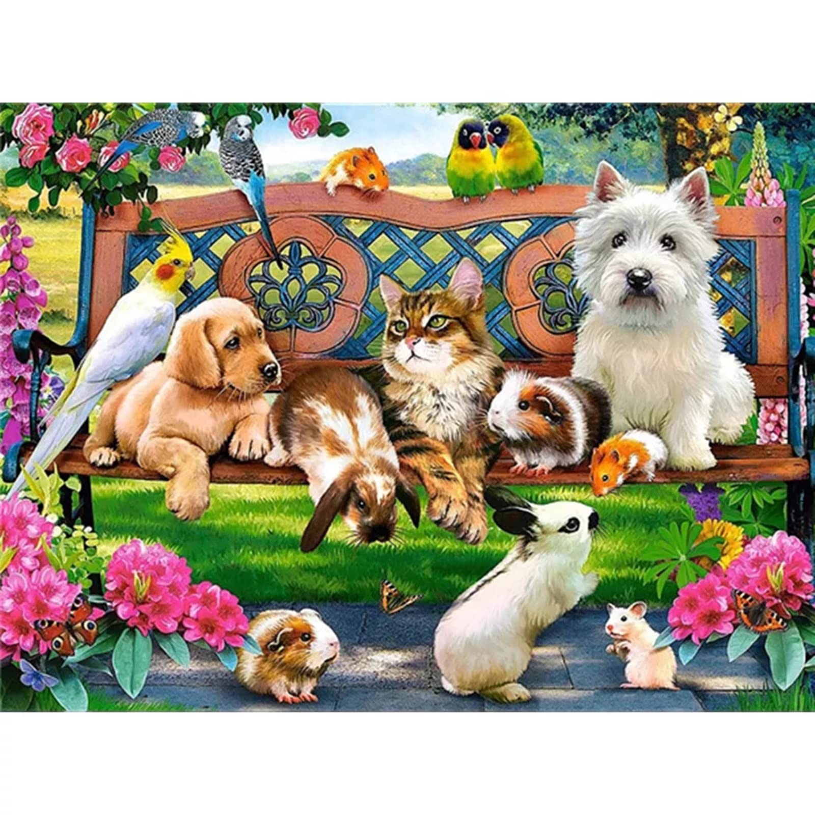 Puzzle animal en bois 4000 pièces pour vos soirées créatives en famille
