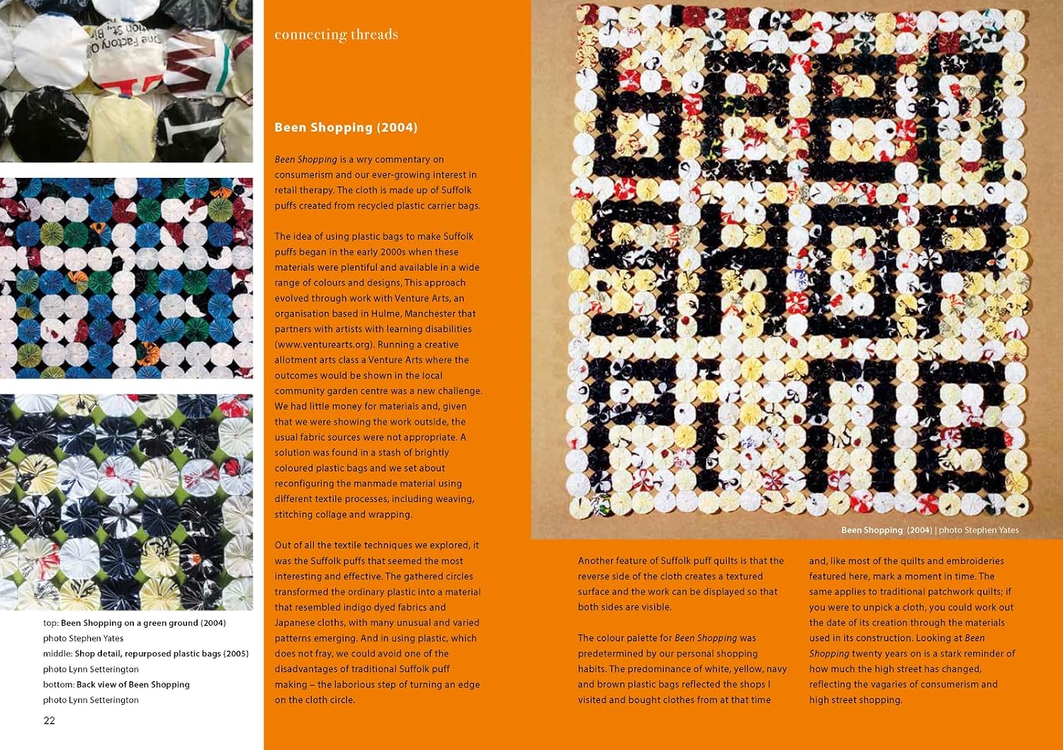 Connecting Threads: Tactile social history (Quickthorn)