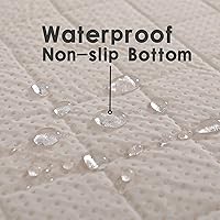 Vista 8 de 2 almohadillas para orina de perro, alfombras lavables antideslizantes para perros pequeños, almohadillas de entrenamiento para absorción de agua