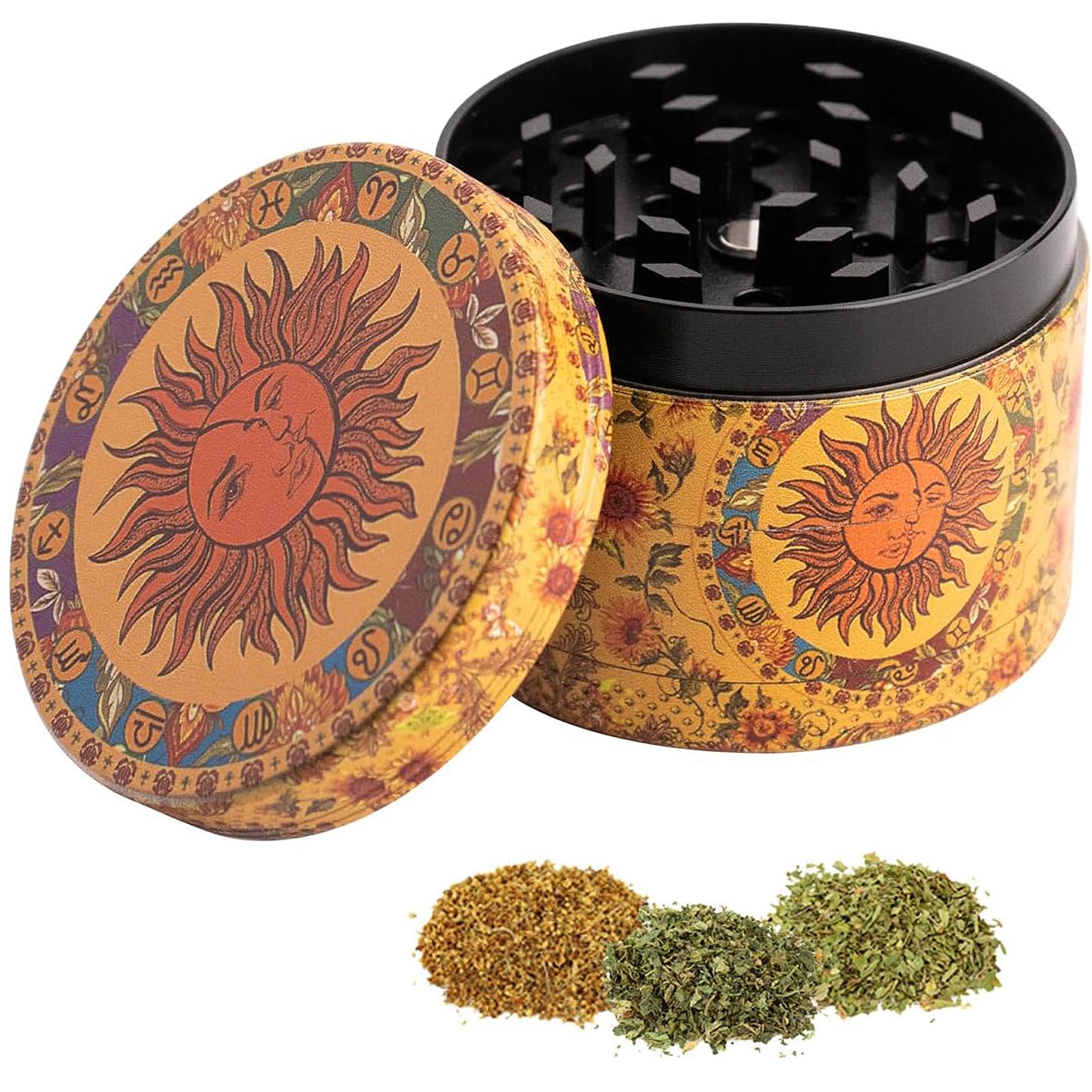 Mulino Elettrico Per Grano 500g - Macina Spezie Superfine, 2500W, 36000 Giri/min, Acciaio