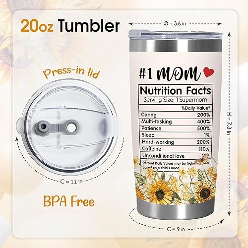 Miniatura 2 de TEEZWONDER Regalos para mamá, Día de la Madre, Navidad, cumpleaños, Día de San Valentín, regalos para mamá, regalos para mamá de hijas, hijos,