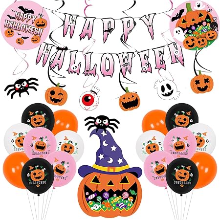 Amazon ハロウィン 装飾 おしゃれ ハロウィン 空気入れ付き 飾り かぼちゃ 風船 ハロウィン バルーン 豪華 飾り付け パーティー 店舗装飾 家庭用 セット5 おもちゃ おもちゃ Amazon ハロウィン 装飾 おしゃれ ハロウィン 空気入れ付き 飾り かぼちゃ 風船 ハロウィン バルーン 豪華 飾り付け パーティー 店舗装飾 家庭用 セット5 おもちゃ おもちゃ