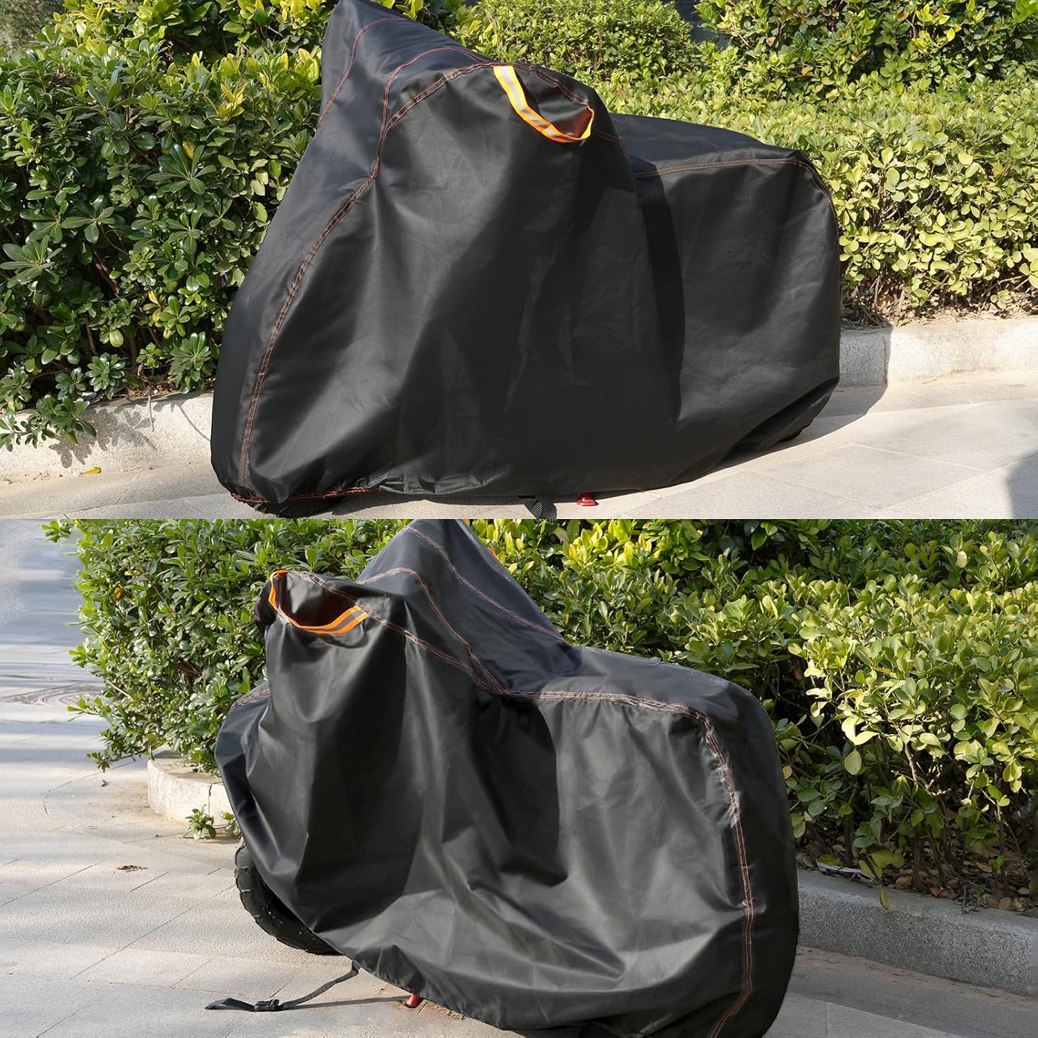 Mini Bike Cover, Mini Bike Cover Waterproof Outdoor for Coleman CT100U CC100X B100 Baja Doodle Bug DB30 Motovox MBX10 MBX11 GMB100 Mini Bike Parts with Windproof Buckles (S)