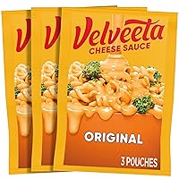 Vista 1 de Velveeta Bolsas de salsa de queso original, caja de 3 ct con bolsas de 4 onzas