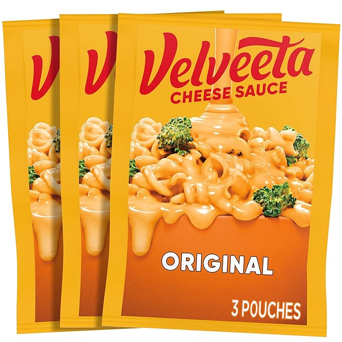 Velveeta Original Cheese Sauce Pouches, 4oz, 3 Pouches
$2.62 [$2.30] when you clip the 15% off coupon and check out with Subscribe & Save.
($3.28 at Walmart)
CLICK HERE