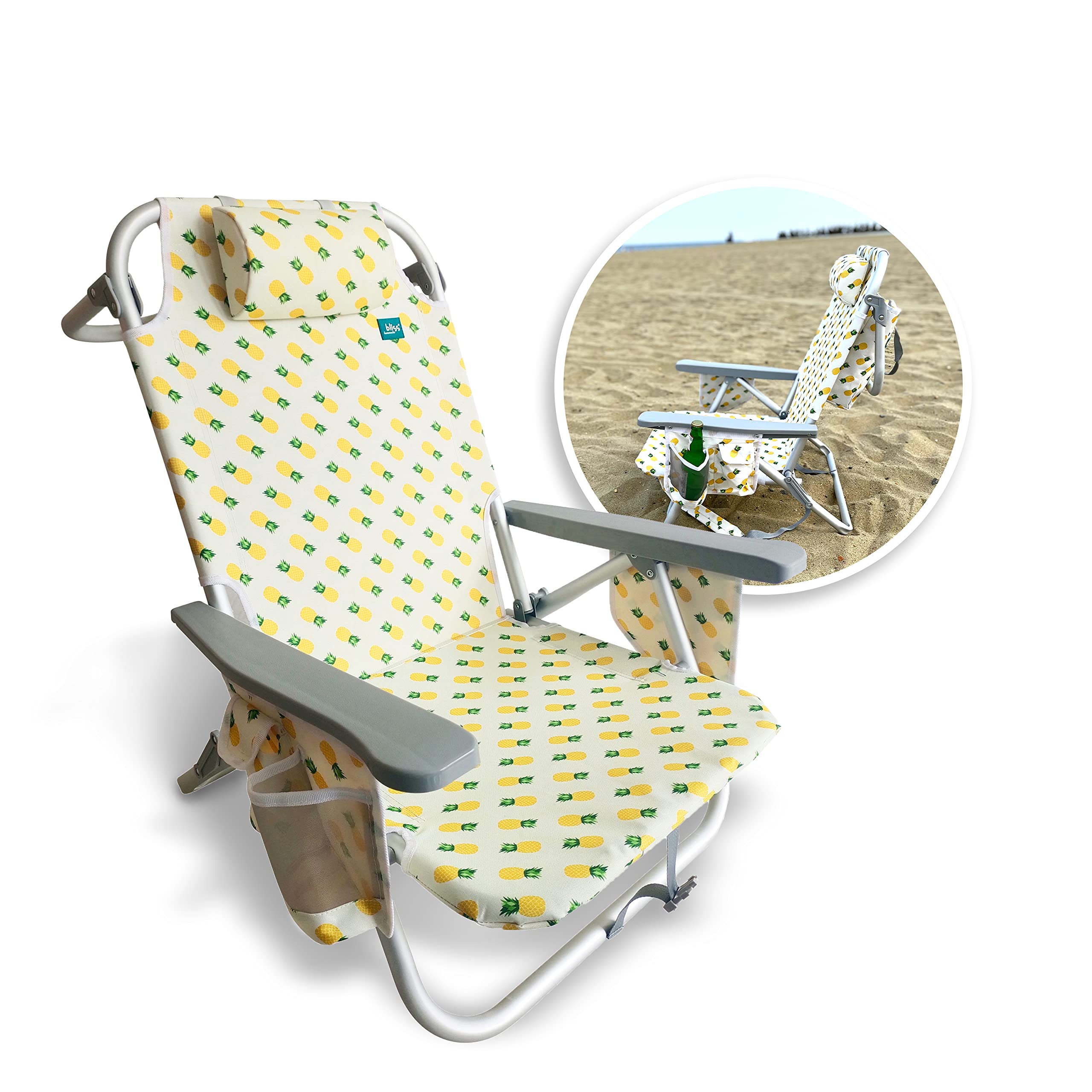 Bliss Hammocks BBC350PIN Folding Beach Chair, for sale Mesa, AZ