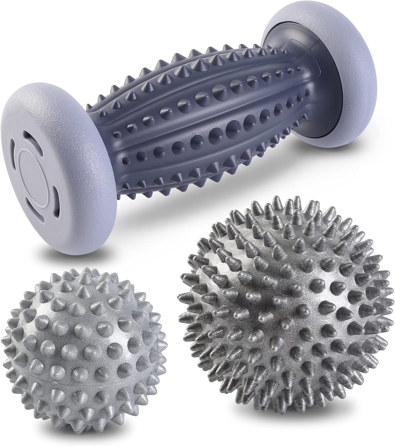BOENFU Foot Massage Roller Heel Spur Hedgehog Ball Foot