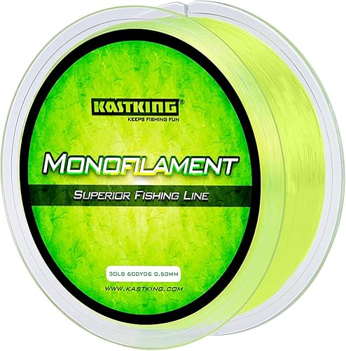 Miniatura 3 de Sedal de pesca de monofilamento KastKing - Carril de rodadura en Paralelo - sedal Mono Fuerte y Resistente a la Abrasión - Sedal de Pesca de nailon