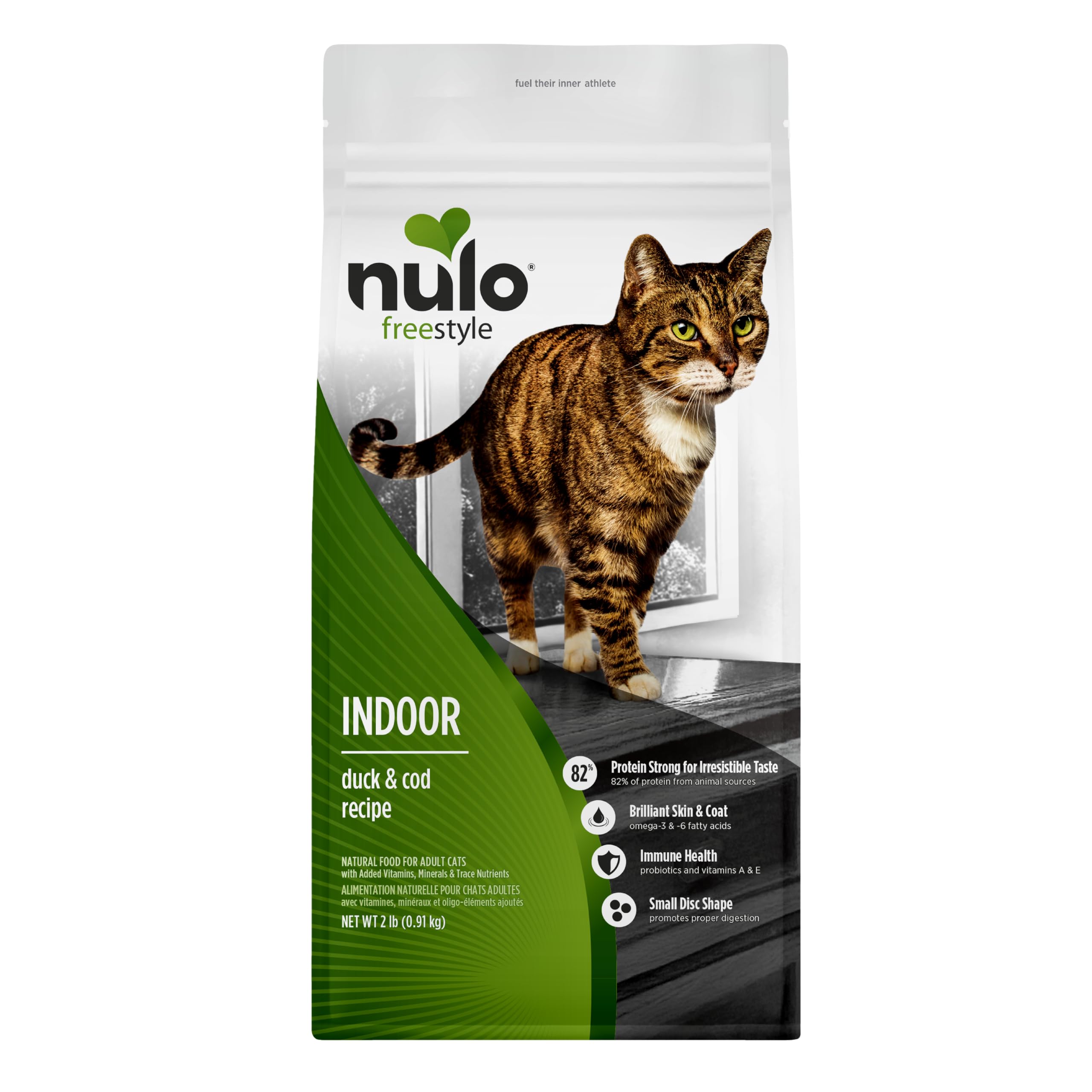 Amazon.com : Nulo Freestyle Dry Cat Food Indoor - Duck & Cod, High