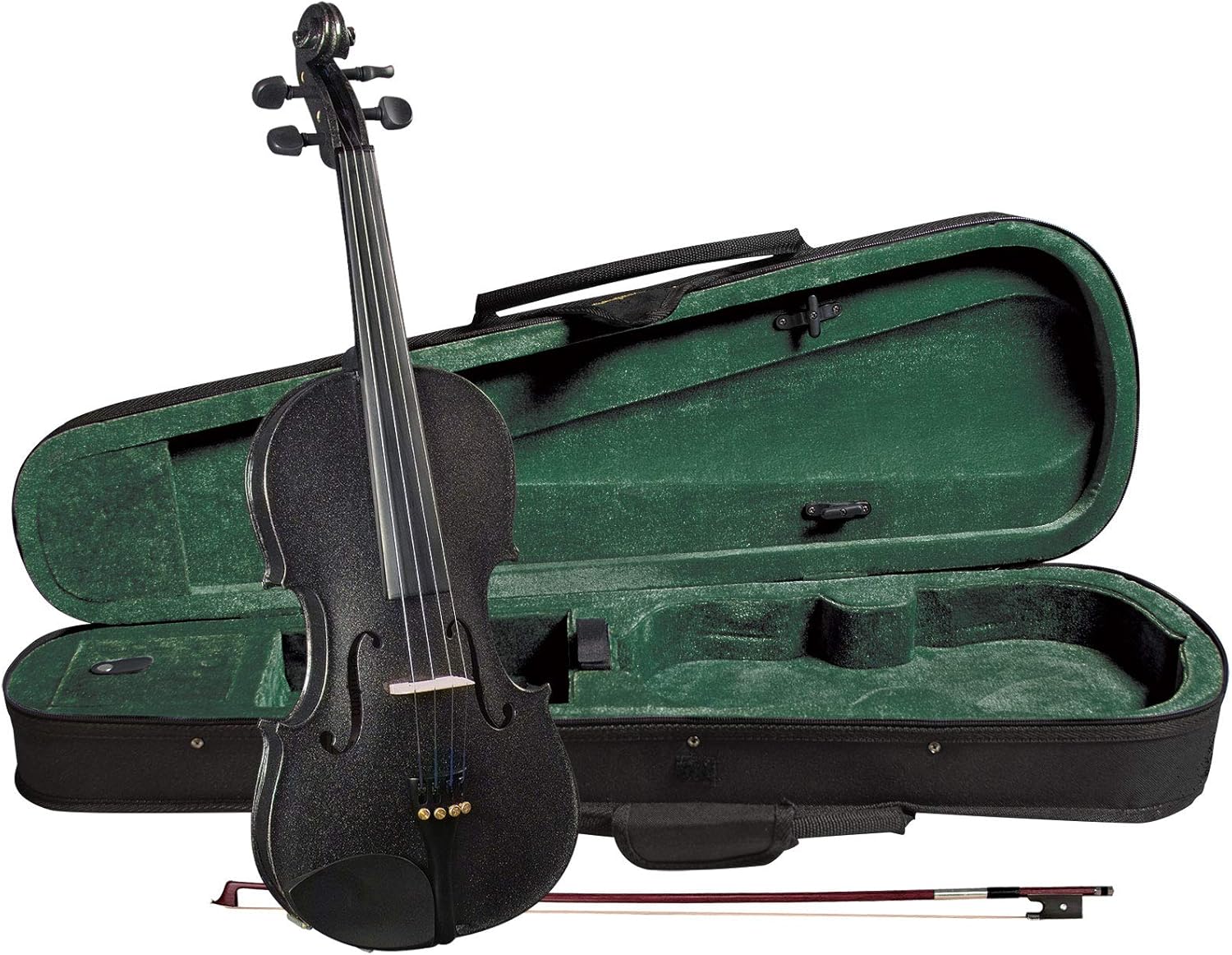 Cremona SV-75 Premier Novice Violin Outfit - Sparkling Purple - 3/4 Size