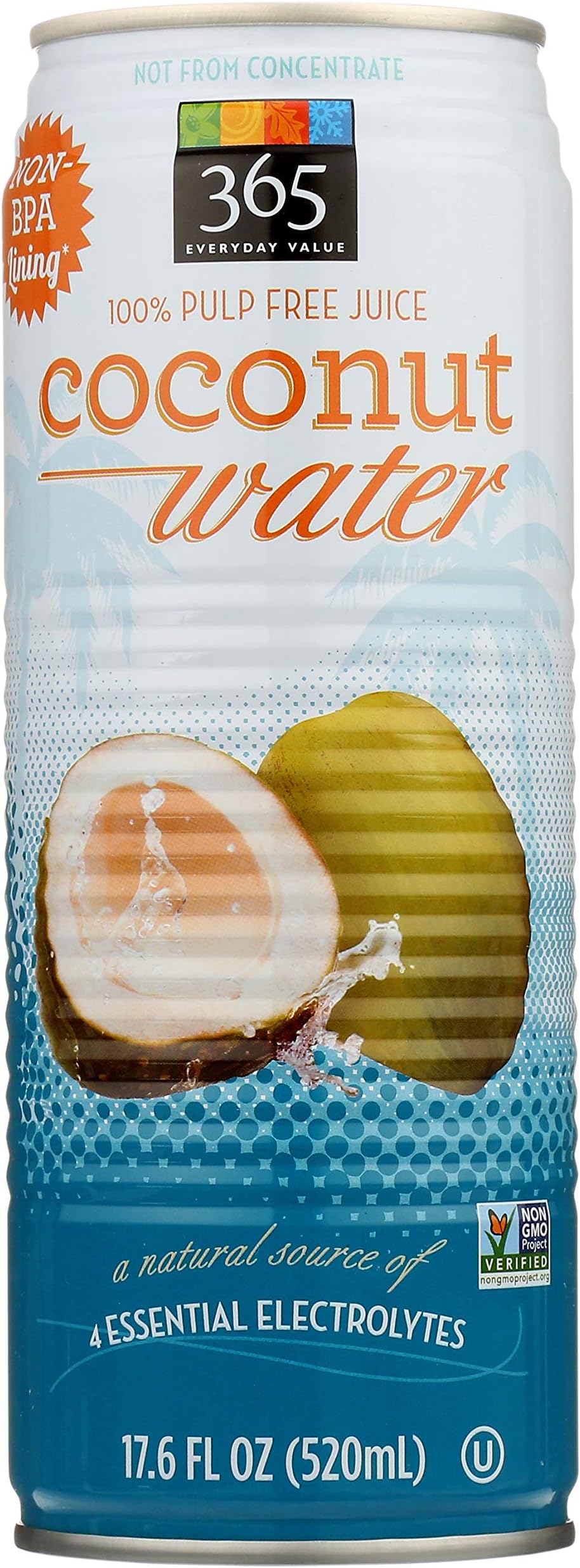365 Everyday Value, Coconut Water, 17.6 Fl Oz
