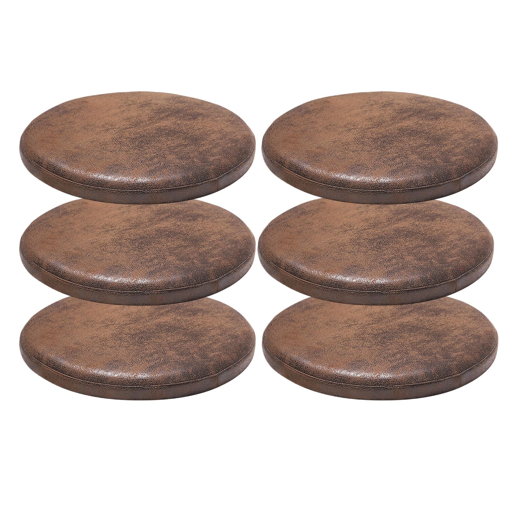 Coussins ronds en mousse pour salle à manger cuisine bureau galettes de chaise 30x30 cm