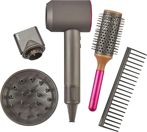 Miniatura 9 de Casdon 73252 Dyson Supersonic Styling Set | Secador de pelo de juguete interactivo para niños de 3 años en adelante | Se ve y funciona como la cosa
