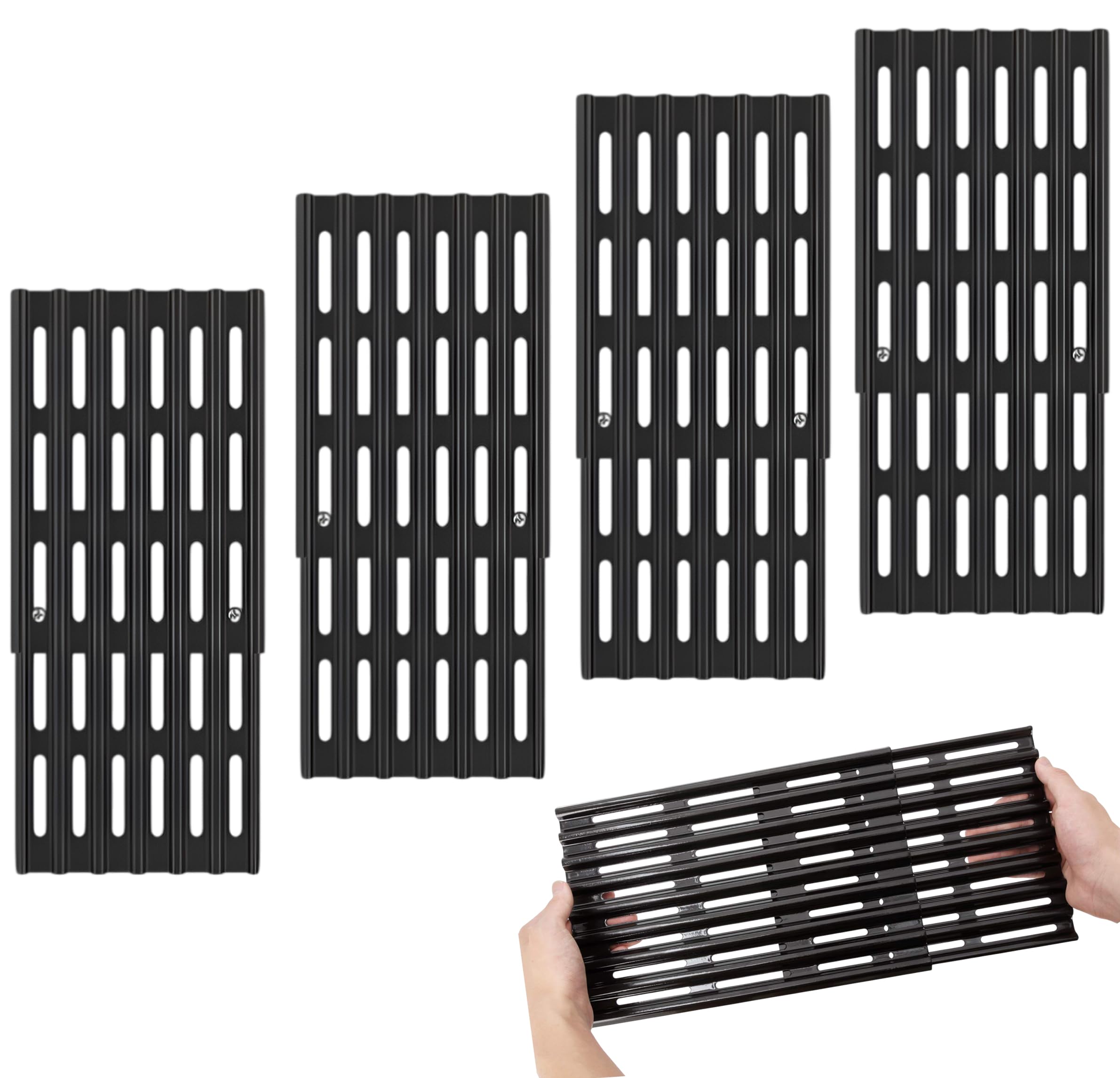 4-Pack Adjustable Cooking Grates