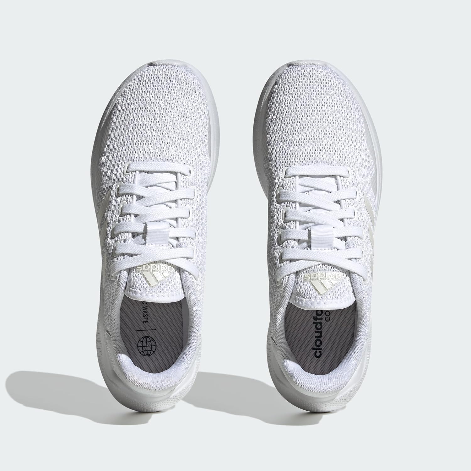 adidas Women's Puremotion 2.0 Shoes Non Football, Cloud White/Zero Metalic/Cloud White, 3 UK image 3
