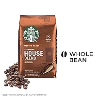 Vista 10 de Starbucks - Breakfast Blend - Café en grano de tueste medio, 100 % Arábica - 6 bolsas (12 onzas cada una)