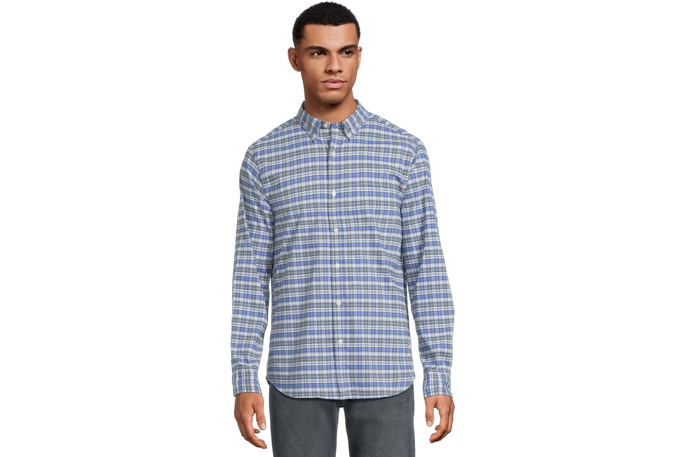 Мужская рубашка Vineyard Vines Faraway Plaid Performance Cotton Shirt